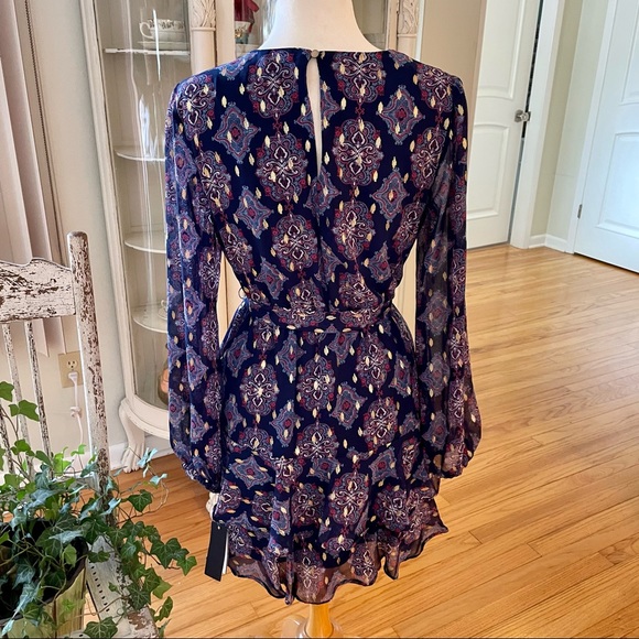 City Studio Ruffle Dress - Picture 2 of 4